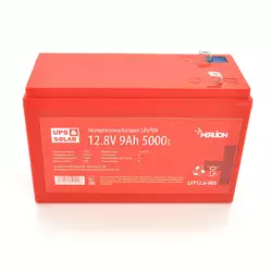 Літій-залізо-фосфатний акумулятор Merlion LiFePO4 12.8V 9AH (4S3P/BMS-10A), (151x65x100), 1,34kg  for UPS, до 5000 циклів, Q12 Літій-залізо-фосфатний акумулятор Merlion LiFePO4 12.8V 9AH (4S3P/BMS-10A), (151x65x100), 1,34kg  for UPS, до 5000 циклів, Q12