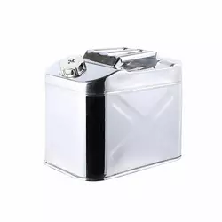 Каністра Merlion ML201-20L, нержавіюча сталь + гнучка лійка, 20л, 370х260х310мм, 2.30 кг, Silver Каністра Merlion ML201-20L, нержавіюча сталь + гнучка лійка, 20л, 370х260х310мм, 2.30 кг, Silver