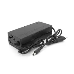 Зарядний пристрій для акумуляторів LiFePo4 36V(43,8V),12S,2A,штекер 5.5*2.5,з індикацією,BOX Зарядний пристрій для акумуляторів LiFePo4 36V(43,8V),12S,2A,штекер 5.5*2.5,з індикацією,BOX