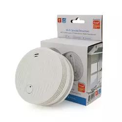 Автономний WiFi датчик диму з сиреною YOSO Dsmoke WIFI-01 TUYA живлення Крона1 шт. Автономний WiFi датчик диму з сиреною YOSO Dsmoke WIFI-01 TUYA живлення Крона1 шт.