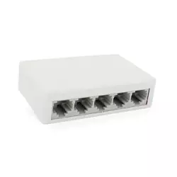 Комутатор JY 5005S 5 портів Ethernet 10/100 Мбіт/сек. DC 5 . Блок живлення 5V у комплекті Комутатор JY 5005S 5 портів Ethernet 10/100 Мбіт/сек. DC 5 . Блок живлення 5V у комплекті