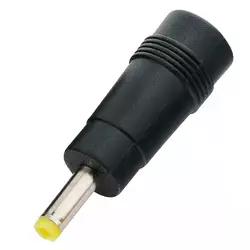 Перехідник DC 5.5x2.1mm (мама) - 4.0х1.7mm (тато) Yellow Перехідник DC 5.5x2.1mm (мама) - 4.0х1.7mm (тато) Yellow