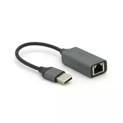 Контролер USB 2.0 to Ethernet VEGGIEG - Мережевий адаптер 10/100Mbps з проводом, RTL-8152B, Aluminum, Blister-Box Контролер USB 2.0 to Ethernet VEGGIEG - Мережевий адаптер 10/100Mbps з проводом, RTL-8152B, Aluminum, Blister-Box