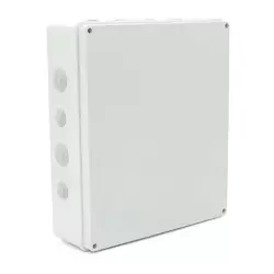 Коробка розподільна зовнішня YOSO 400x350x120 IP55 колір білий  (400*350*120) Коробка розподільна зовнішня YOSO 400x350x120 IP55 колір білий  (400*350*120)