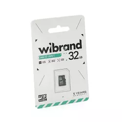 Карта пам'яті Wibrand microSDHC Class 10 UHS-I, 32GB Карта пам'яті Wibrand microSDHC Class 10 UHS-I, 32GB