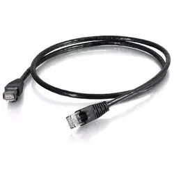 Патч-корд литий RITAR, UTP, RJ45, Cat.6, 10m, чорний, Cu (мідь) Q100 Патч-корд литий RITAR, UTP, RJ45, Cat.6, 10m, чорний, Cu (мідь) Q100