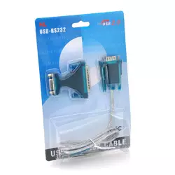 Кабель USB to RS-232 с перехідником RS-232 (9 pin) > (25Pin),Blister Кабель USB to RS-232 с перехідником RS-232 (9 pin) > (25Pin),Blister