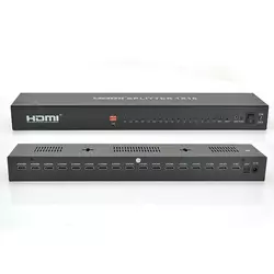 Активний HDMI сплитер 1 => 16 портів, 1080р, DC5V / 2A Активний HDMI сплитер 1 => 16 портів, 1080р, DC5V / 2A