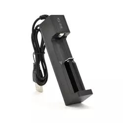 Зарядний пристрій 18650/26650, 4.2V / 1000mAh, живлення від USB Зарядний пристрій 18650/26650, 4.2V / 1000mAh, живлення від USB
