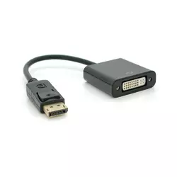 Конвертер Display Port (тато) на DVI24 + 1 (мама) 30cm, Black, 4K / 2K, Пакет Конвертер Display Port (тато) на DVI24 + 1 (мама) 30cm, Black, 4K / 2K, Пакет