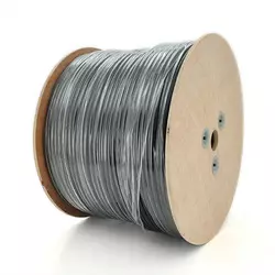 Кабель волоконно-оптичний PiPo FTTH 1-волоконний GJYXCFH-1B6a+M, плоский з допустимим розтягуючим зусиллям 1,0 кН, бухта 1км Кабель волоконно-оптичний PiPo FTTH 1-волоконний GJYXCFH-1B6a+M, плоский з допустимим розтягуючим зусиллям 1,0 кН, бухта 1км