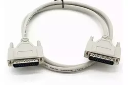 Кабель LPT DB25 М-М, 25Pin, 1.5m, Gray, OEM, Q25 Кабель LPT DB25 М-М, 25Pin, 1.5m, Gray, OEM, Q25
