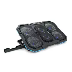 Підставка для ноутбука IceCoorel N6, 14-18", 4*95mm 1200±10% RPM + 2*70mm 2500±10 %RPM, 2xUSB2.0 + підставка для мобільного телефону Підставка для ноутбука IceCoorel N6, 14-18", 4*95mm 1200±10% RPM + 2*70mm 2500±10 %RPM, 2xUSB2.0 + підставка для мобільного телефону