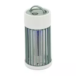 Лампа-знищувач комарів та мух Thunderbolt KY-004G, охоплення 360°, акб 1600mAh, UV-лампа 365нм, біла, 145*65мм Лампа-знищувач комарів та мух Thunderbolt KY-004G, охоплення 360°, акб 1600mAh, UV-лампа 365нм, біла, 145*65мм