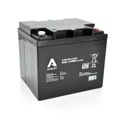 Акумулятор AZBIST Super GEL ASGEL-12400M6, Black Case, 12V 40.0Ah (196x165x173) Q1/96 Акумулятор AZBIST Super GEL ASGEL-12400M6, Black Case, 12V 40.0Ah (196x165x173) Q1/96