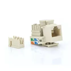 Модуль широкий Keystone Jack RJ-45 кат.5E UTP, 23,0 мм, Q50 Модуль широкий Keystone Jack RJ-45 кат.5E UTP, 23,0 мм, Q50