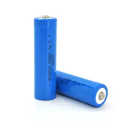 Акумулятор 18650 Li-Ion Vipow ICR18650 TipTop, 2000mAh, 3.7V, Blue Q50/500 Акумулятор 18650 Li-Ion Vipow ICR18650 TipTop, 2000mAh, 3.7V, Blue Q50/500