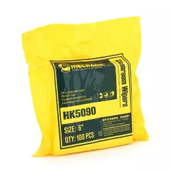 Серветки MECHANIC NK-5090 6 дюймів (14,5*14,5 см), мікрофібра антистатична, для електронної техніки, 100 шт Серветки MECHANIC NK-5090 6 дюймів (14,5*14,5 см), мікрофібра антистатична, для електронної техніки, 100 шт