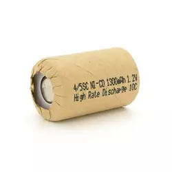 Акумуляторна батарея для шуруповерта Ni-Cd 4/5SC1300mAh 1.2V, 10C,23x32 mm Акумуляторна батарея для шуруповерта Ni-Cd 4/5SC1300mAh 1.2V, 10C,23x32 mm