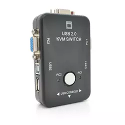 2-портовий KVM свіч, перемикач USB 2-портовий KVM свіч, перемикач USB