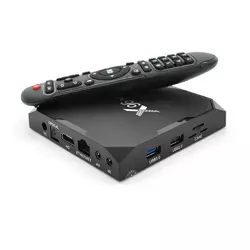 Медіа приставка X96-Max Plus6 4 / 32G Smart TV Box (Android 9.0, ОЗУ 4 Гб, 32Гб вбудованої пам'яті, 4-х ядерний процесор Amlogic 905  (2,0 ГГц) Медіа приставка X96-Max Plus6 4 / 32G Smart TV Box (Android 9.0, ОЗУ 4 Гб, 32Гб вбудованої пам'яті, 4-х ядерний процесор Amlogic 905  (2,0 ГГц)