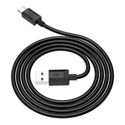Кабель Hoco X73, Type-C-USB, 2.4A, Black, довжина 1м, BOX Кабель Hoco X73, Type-C-USB, 2.4A, Black, довжина 1м, BOX