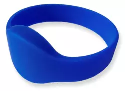 Безконтактний браслет ID Em-Marine 125 КГц (TK4100) Ø54 силіконовий колір синій