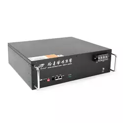 Акумуляторна батарея Ritar LiFePO4 51.2V 50Ah 2560Wh BMS25A@16S для монтажу у стійку ( 442 x400 х 130.5) Q1 Акумуляторна батарея Ritar LiFePO4 51.2V 50Ah 2560Wh BMS25A@16S для монтажу у стійку ( 442 x400 х 130.5) Q1