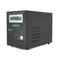 Стабілізатор напруги релейний Conter SVRH-15000VA/10500W однофазний, напольного монтажу, LED дисплей, DC150-270V, AC230±8%, 2*Shuko, Q1 Стабілізатор напруги релейний Conter SVRH-15000VA/10500W однофазний, напольного монтажу, LED дисплей, DC150-270V, AC230±8%, 2*Shuko, Q1