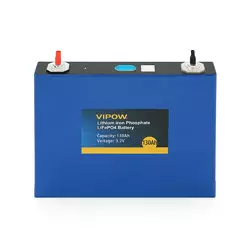Осередок Vipow 3.2V 130AH для складання LiFePo4 акумуляторів, (200х30х170(185)) мм, Q6 Осередок Vipow 3.2V 130AH для складання LiFePo4 акумуляторів, (200х30х170(185)) мм, Q6