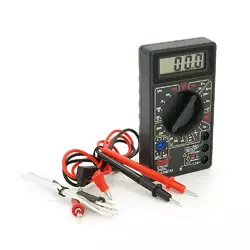 Мультиметр HAOYUE DT-830C. Вимірювання: VDC, VAC, ADC, Ω, °C. Функції: продзвонювання, перевірка діодів, тест транзисторів, генератор імпульсів. Мультиметр HAOYUE DT-830C. Вимірювання: VDC, VAC, ADC, Ω, °C. Функції: продзвонювання, перевірка діодів, тест транзисторів, генератор імпульсів.