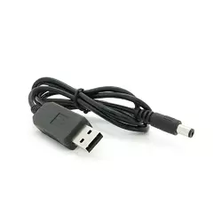 Кабель для роутера NN 5.5/2.5(5.5/2.1)mm(M)=> USB2.0 (Out:12V), 1м, Black, OEM Кабель для роутера NN 5.5/2.5(5.5/2.1)mm(M)=> USB2.0 (Out:12V), 1м, Black, OEM