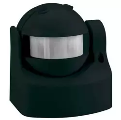 Датчик руху + сутінковий LINEA 1000W 220-240V IP44 180 градусів. 95х85х70мм чорний Датчик руху + сутінковий LINEA 1000W 220-240V IP44 180 градусів. 95х85х70мм чорний