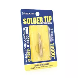 Жало для паяльника MECHANIC 900M-T-SK 4*6,3mm, мідь, висока теплопровідність, швидке нагрівання, перо середнє кутове Жало для паяльника MECHANIC 900M-T-SK 4*6,3mm, мідь, висока теплопровідність, швидке нагрівання, перо середнє кутове