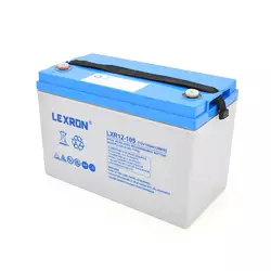 Акумуляторна батарея Lexron LXR12-105 GEL 12V 105AH DEEP CYCLE (330 x 171 x219) 30 kg Акумуляторна батарея Lexron LXR12-105 GEL 12V 105AH DEEP CYCLE (330 x 171 x219) 30 kg