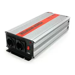 Інвертор напруги RITAR RSX-2500, 12V/220V, 2500W з апроксимувати синусоїдою, 2xShuko, 1xUSB, клемні дроти, BOX, Q4 Інвертор напруги RITAR RSX-2500, 12V/220V, 2500W з апроксимувати синусоїдою, 2xShuko, 1xUSB, клемні дроти, BOX, Q4