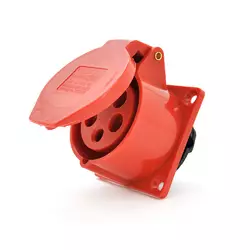 Розетка накладна пряма SF-315, 5 полюсів, 3Р + N + E, 16А, 380V, IP44 Розетка накладна пряма SF-315, 5 полюсів, 3Р + N + E, 16А, 380V, IP44