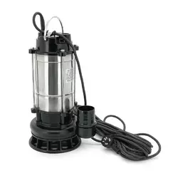 Занурювальний насос, 750W, 220V, до 7 м³/год, підйом до 10 м, 50 мм, нержавіюча сталь, 410х200х235мм, 7,5 кг + перехідник Занурювальний насос, 750W, 220V, до 7 м³/год, підйом до 10 м, 50 мм, нержавіюча сталь, 410х200х235мм, 7,5 кг + перехідник