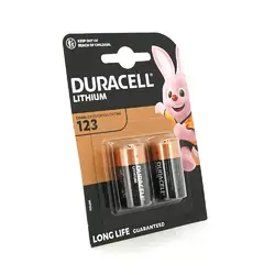 Батарейка DURACELL DL 123, 2 шт у блістері, ціна за блістер Батарейка DURACELL DL 123, 2 шт у блістері, ціна за блістер