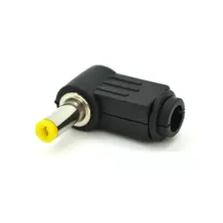 Перехідник DC 4.8x1.7mm (тато) під пайку, штекер 90° Перехідник DC 4.8x1.7mm (тато) під пайку, штекер 90°