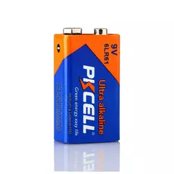 Батарейка лужна PKCELL 9V / 6LR61, крона, 1 штука shrink ціна за shrink, Q24 Батарейка лужна PKCELL 9V / 6LR61, крона, 1 штука shrink ціна за shrink, Q24