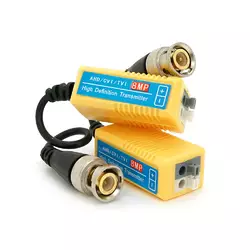 Пасивний приймач відеосигналу 8MP AHD/CVI/TV/CVBS, 720P/960P/1080P - 300/200 метрів, пружинні затискачі Пасивний приймач відеосигналу 8MP AHD/CVI/TV/CVBS, 720P/960P/1080P - 300/200 метрів, пружинні затискачі