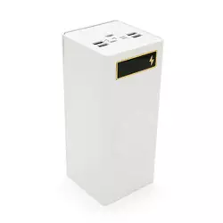 Power bank Voltronic D32-PD-QIMagnetic під 24х18650, Magnetic Wireless Charger, Output:22.5W, Micro-USB, Type-C, Lightning, ABS, PVC, White, BOX Power bank Voltronic D32-PD-QIMagnetic під 24х18650, Magnetic Wireless Charger, Output:22.5W, Micro-USB, Type-C, Lightning, ABS, PVC, White, BOX