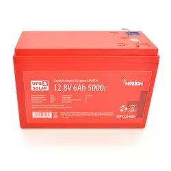 Літій-залізо-фосфатний акумулятор Merlion LiFePO4 12.8V 6AH (4S1P/BMS-10A), (151x65x97) for UPS,до 5000 циклов, Q12 Літій-залізо-фосфатний акумулятор Merlion LiFePO4 12.8V 6AH (4S1P/BMS-10A), (151x65x97) for UPS,до 5000 циклов, Q12