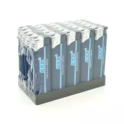 Запальничка 3K гумова, упаковка 50шт, ціна за упаковку, Blue
