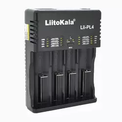 ЗУ універсальне Liitokala Lii-PL4, 4 канали, LED індикація, підтримує Li-ion, Ni-MH та Ni-Cd AA (R6), ААA (R03), AAAA, С (R14) ЗУ універсальне Liitokala Lii-PL4, 4 канали, LED індикація, підтримує Li-ion, Ni-MH та Ni-Cd AA (R6), ААA (R03), AAAA, С (R14)