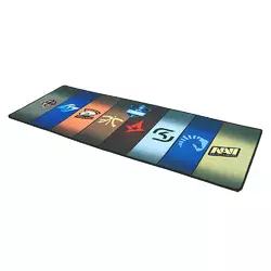 Килимок 300*800 тканинний ESL з боковою прошивкою, товщина 3 мм, Mix color Пакет Килимок 300*800 тканинний ESL з боковою прошивкою, товщина 3 мм, Mix color Пакет