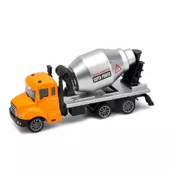 Дитяча машинка-бетономешалка, orange-gray Дитяча машинка-бетономешалка, orange-gray