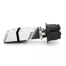 Муфта оптична Merlion ML-OP-F106M-96C, герметична, 6 вводів, до 4-х касет, до 96 зварок, матеріал PP Муфта оптична Merlion ML-OP-F106M-96C, герметична, 6 вводів, до 4-х касет, до 96 зварок, матеріал PP