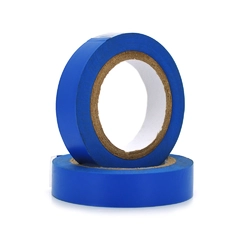 Ізолента вогнестійка NINJA 0,18мм*19мм*10м (синя), temp:0+80°С, 600V, розтяж-130%, міцність 20Н/см, Агдезія 0,38кг/25мм, 10 шт. в уп. ціна за уп.